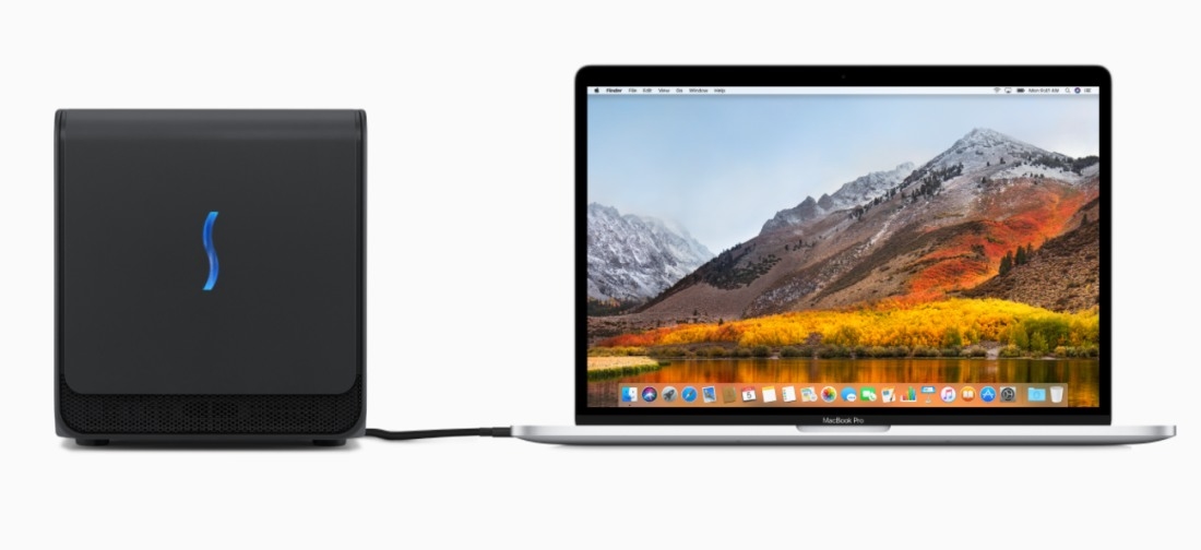 apple harici gpu