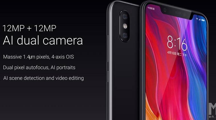 xiaomi mi8 arka kamera