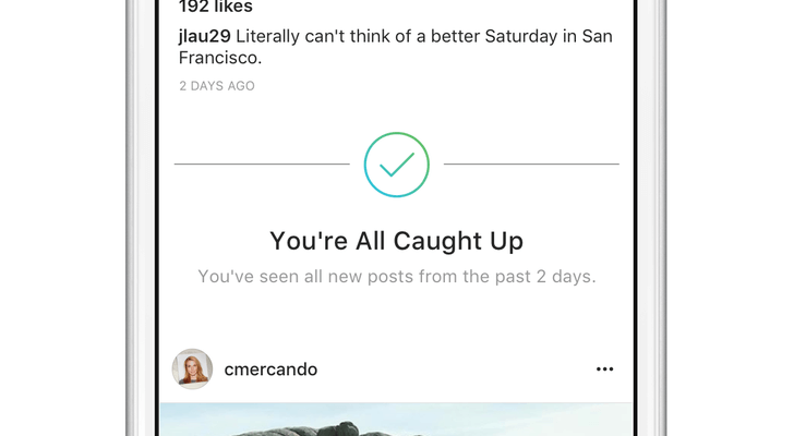 instagram hepsini gördün