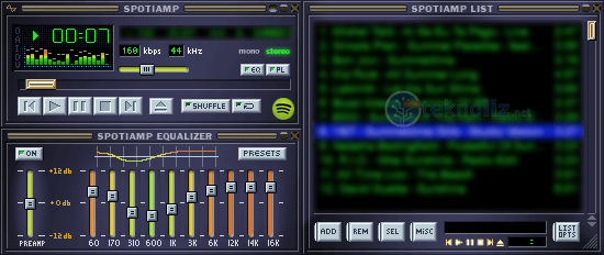 winamp playlist