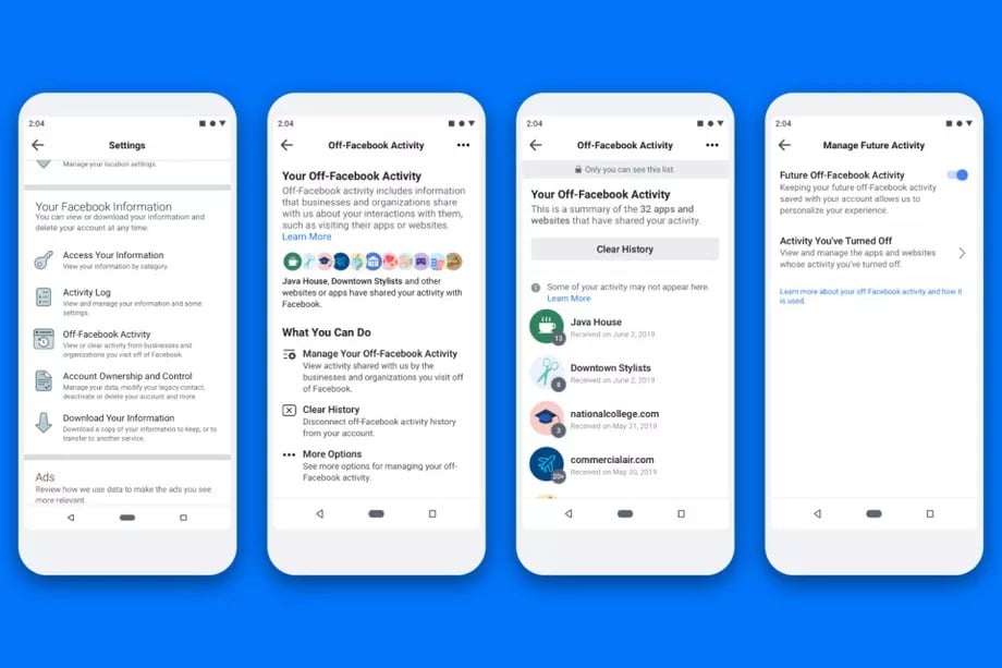 Facebook Geçmişi Temizle