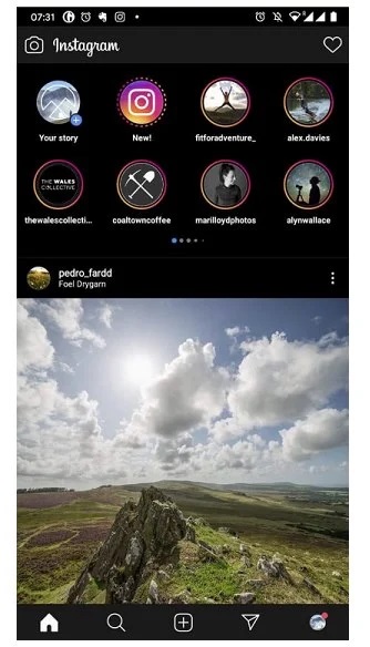 Instagram İki Katlı Hikayeler 