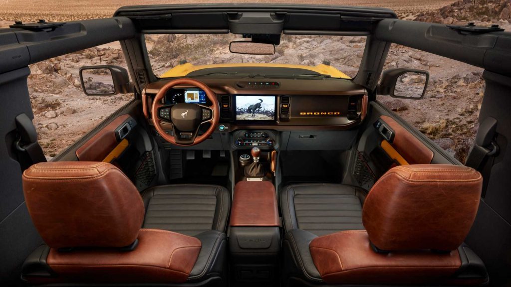 Ford Bronco İç Tasarımı