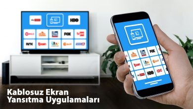 ekran yansıtma uygulamaları