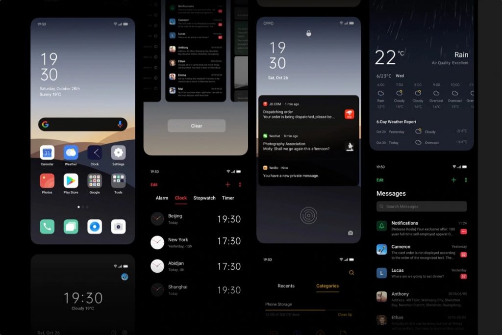 ColorOS ve OxygenOS