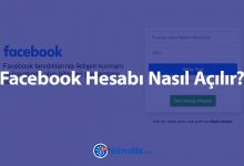 facebook hesap açma