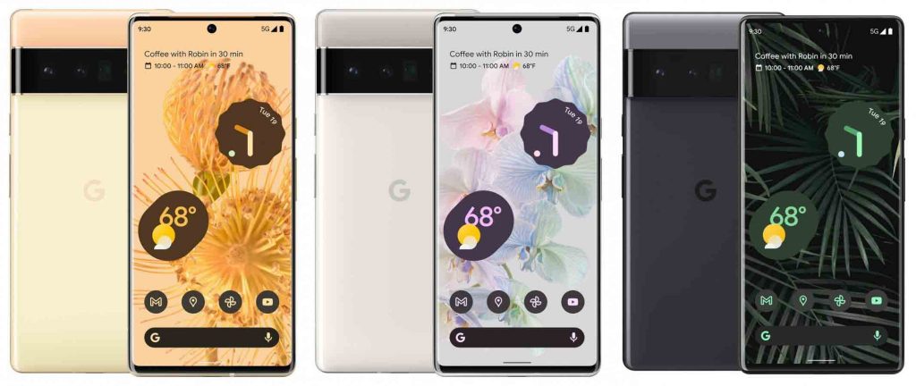 Google, Pixel 6 Pro, Pixel 6 ve Tensor Yonga Setini Tanıttı!