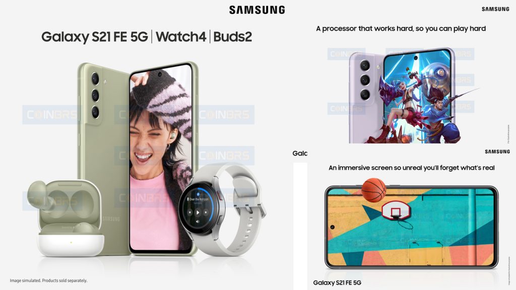 Samsung Galaxy S21 FE Basın Görselleri Ortaya Çıktı!