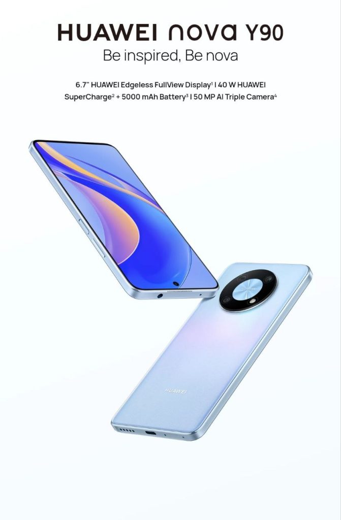 Huawei Nova Y90 Modeli Tanıttıldı, Orta Segmentte Yeni Kan!